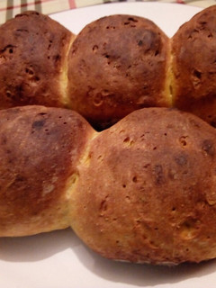 A picture of Lemon flavored scones #authormarathon.