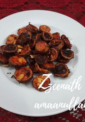 A picture of Sumacrela (Bitter Gourd with Sumac).