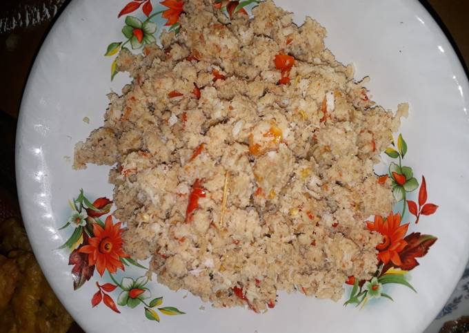 Ini dia! Bagaimana cara membuat Bumbu kelapa urap-urap dijamin lezat