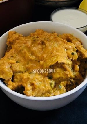 A picture of Mutton Makhani.