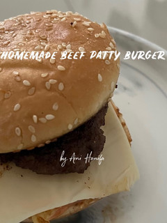 Foto resep Homemade Beef Patty Burger