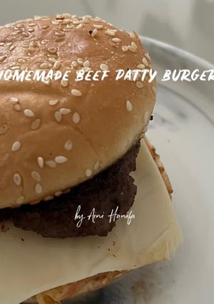 Foto resep Homemade Beef Patty Burger