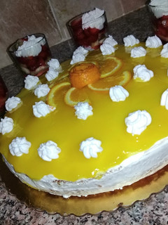 صورة لوصفة كيكة البرتقال