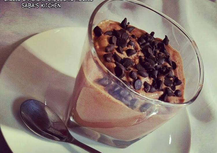 Step-by-Step Guide to Make Any-night-of-the-week Cheese Crackers Chocolate Mousse