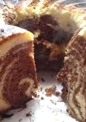 Una foto de Torta cebra