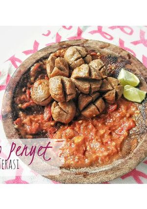 Foto resep Bakso Penyet Sambal Terasi