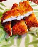 Pechugas rellenas empanizadas💖