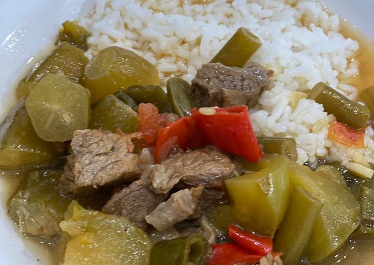 Resep 27. Asem asem daging khas Semarang Anti Gagal