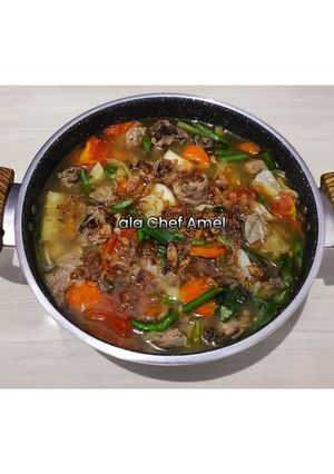 Foto resep SOP ayam
