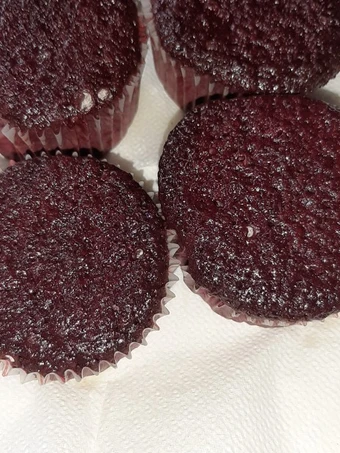 Easy Way Prepare Recipe Red velvet cup cakes that is Delicious, So Delicious}