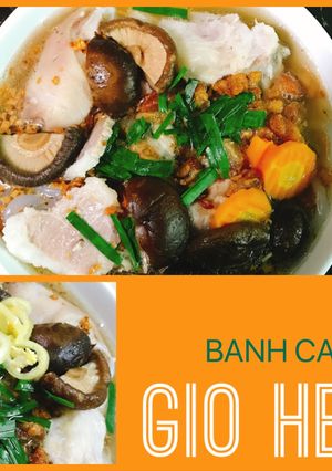 Hình của món Cuối tuần đổi gió: BÁNH CANH GIÒ HEO.
