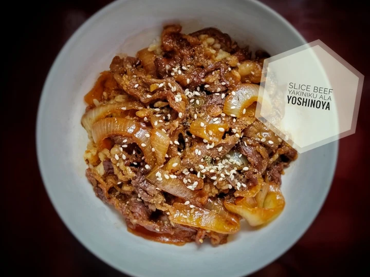 Cara Mudah Membuat Resep Simple Slice Beef Teriyaki ala Yoshinoya yang Bisa Manjain Lidah