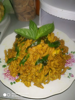 Foto resep Usus ayam bumbu kuning