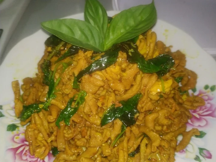 Cara Gampang Membikin Resep Usus ayam bumbu kuning yang Menggugah Selera Anti Ribet, Bikin Ngiler