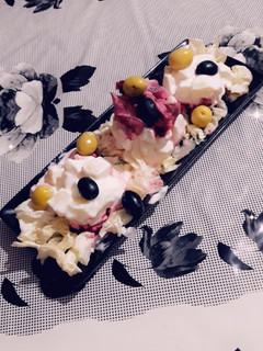 صورة لوصفة سلطة بطاطا مع البيطراف