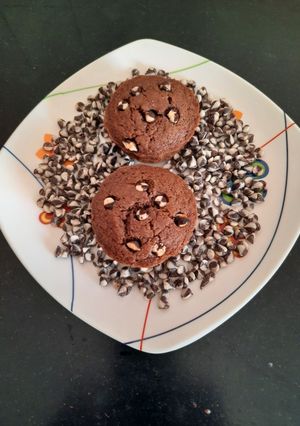 A picture of Chocolate muffins.