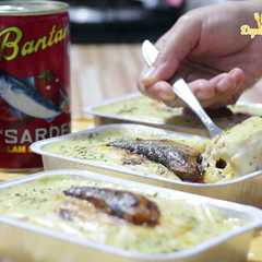 A picture of Resep Spaghetti Panggang Sarden @bantan.id.