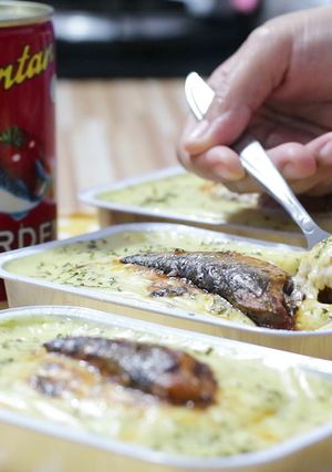 Foto resep Resep Spaghetti Panggang Sarden @bantan.id