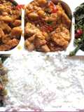 Tumis pakis - tempe tahu oseng ala mamais