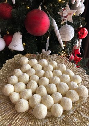 O poză a rețetei Bomboabe raffaello!.