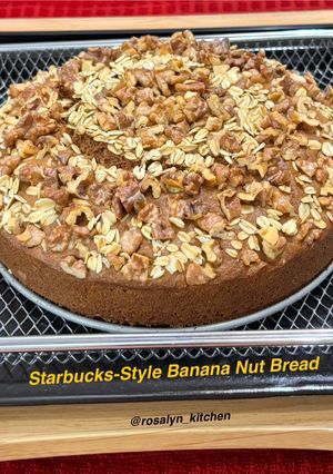 A picture of Starbucks-Style Banana Nut Bread.