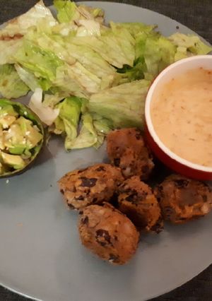 Une photo de Boulettes d'haricots rouges