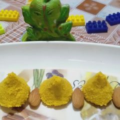 A picture of Besan Modak.