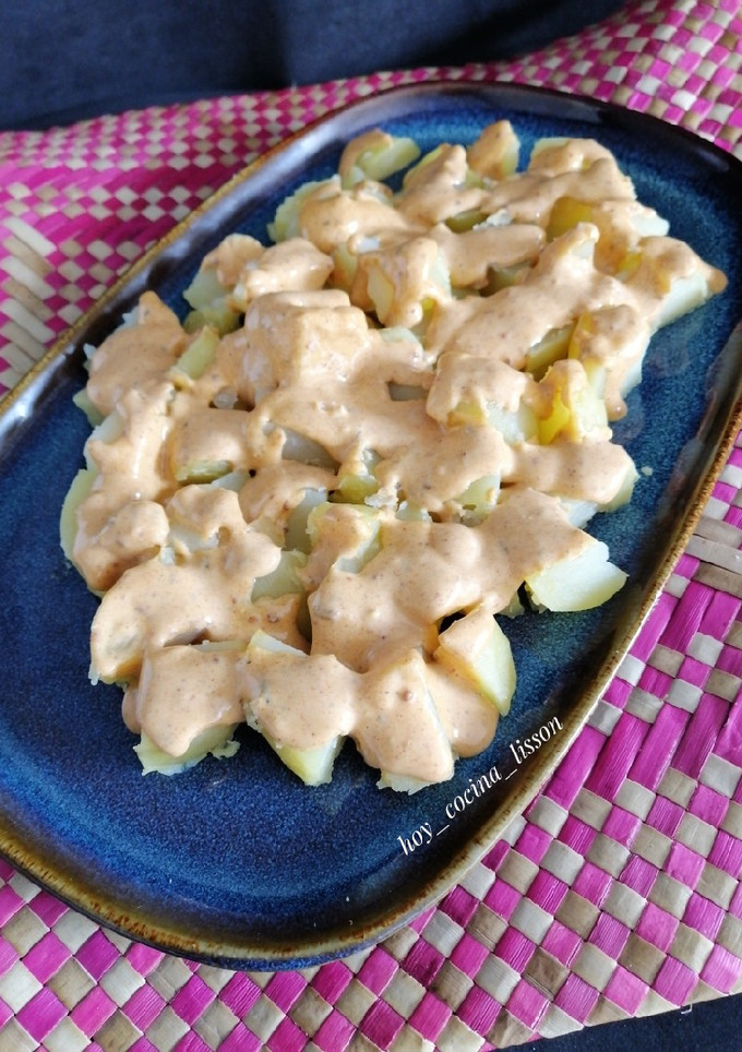 Una foto de Patatas mozarabes