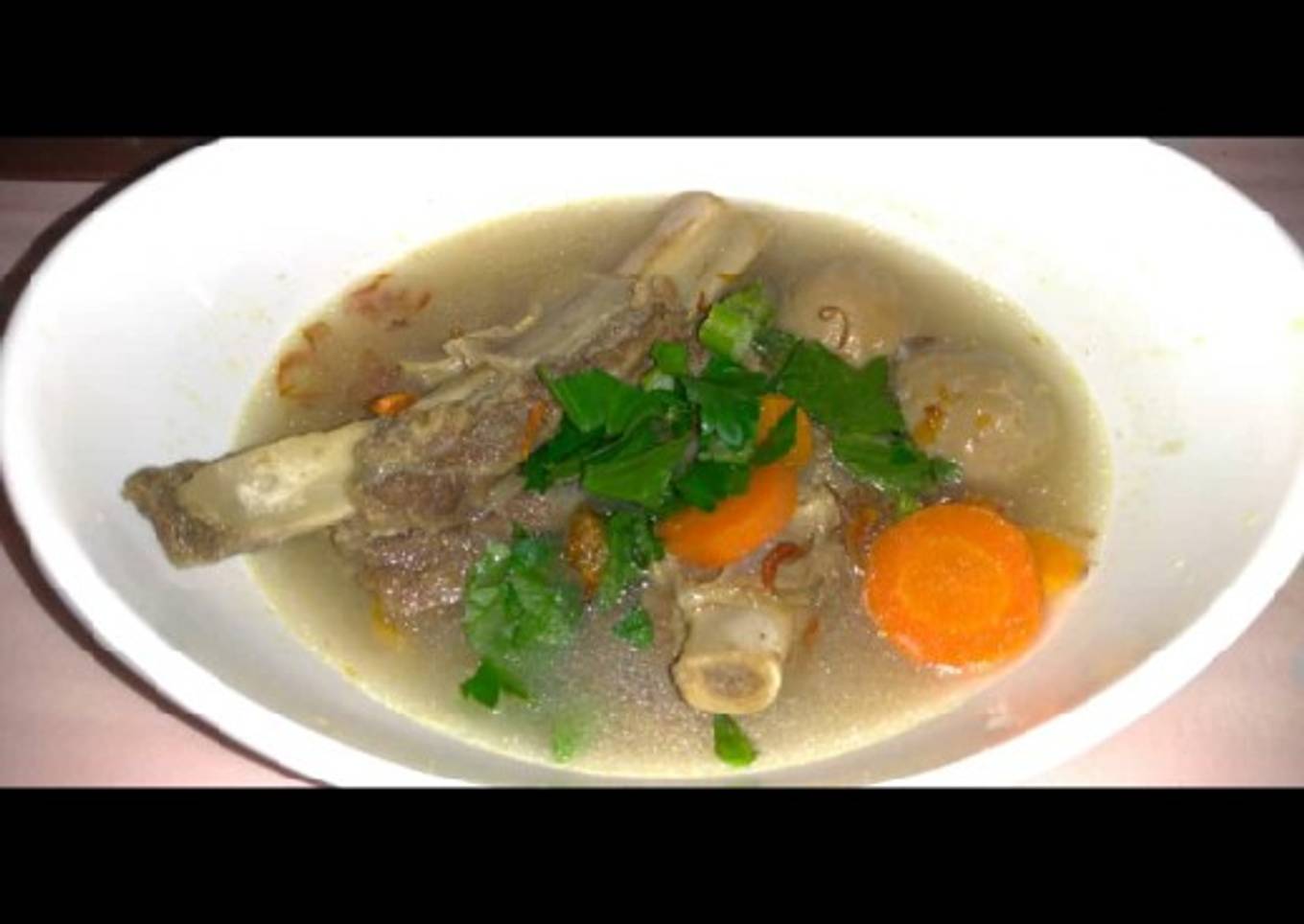 Sop Tulang Sapi Simple