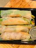 Fresh Spring Rolls (Super Easy Lazy Kitchen Version)