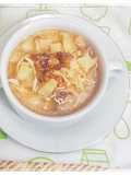 Sop Lobak Labu Siam Ayam Suwir