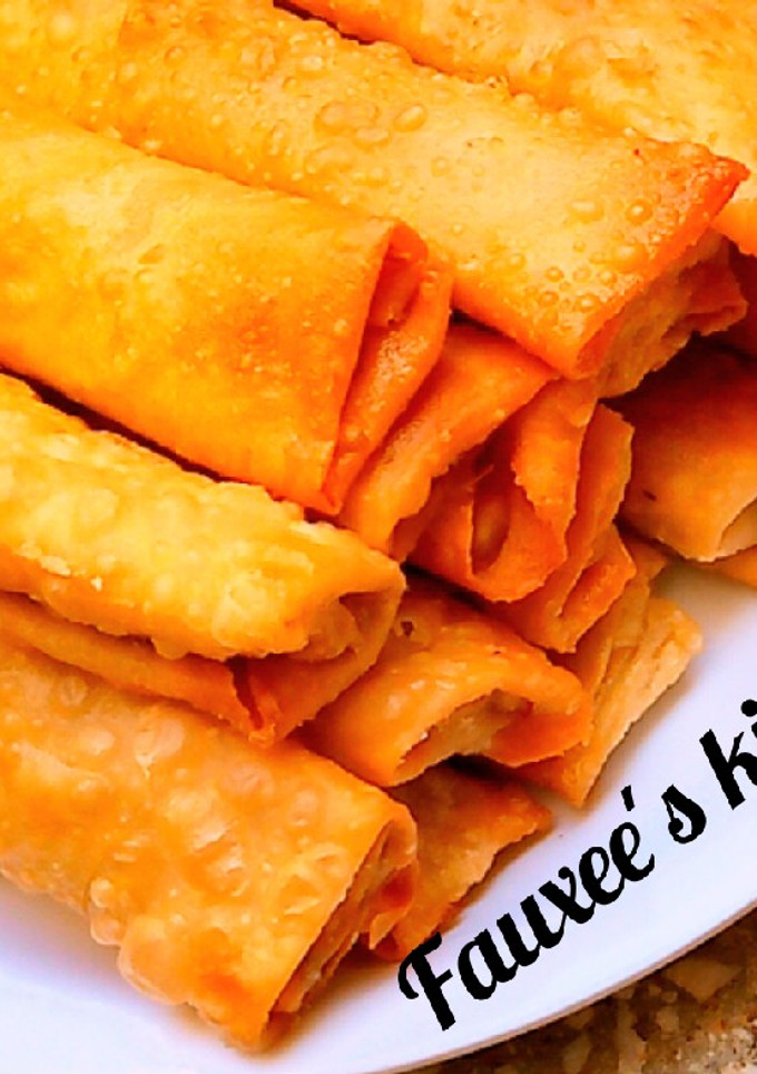 A picture of Spring rolls.