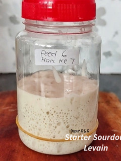 Foto resep Starter Sourdough/levain