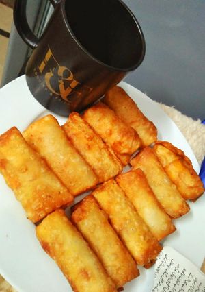 A picture of Tikka cheese Roll.
