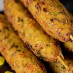 Corn Cheese Kebab A picture of Corn Cheese Kebab.