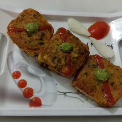 A picture of Methi pav pan pakoda.