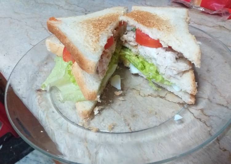 Easiest Way to Make Speedy Club sandwich