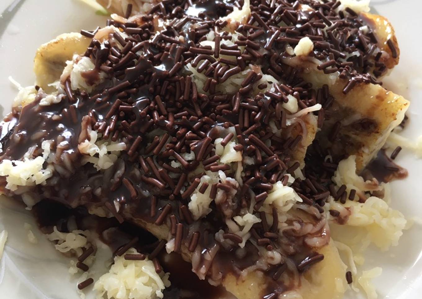 Pisang Bakar Coklat Keju