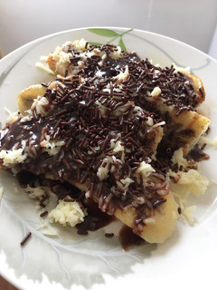 Foto resep Pisang Bakar Coklat Keju