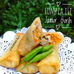 รูปของ Lumpia isi jamur gurih