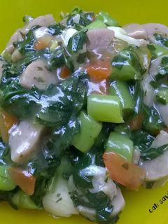 Foto resep Cah Sawi Hijau