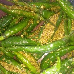 A picture of Tikhii masaledar mirchi-.