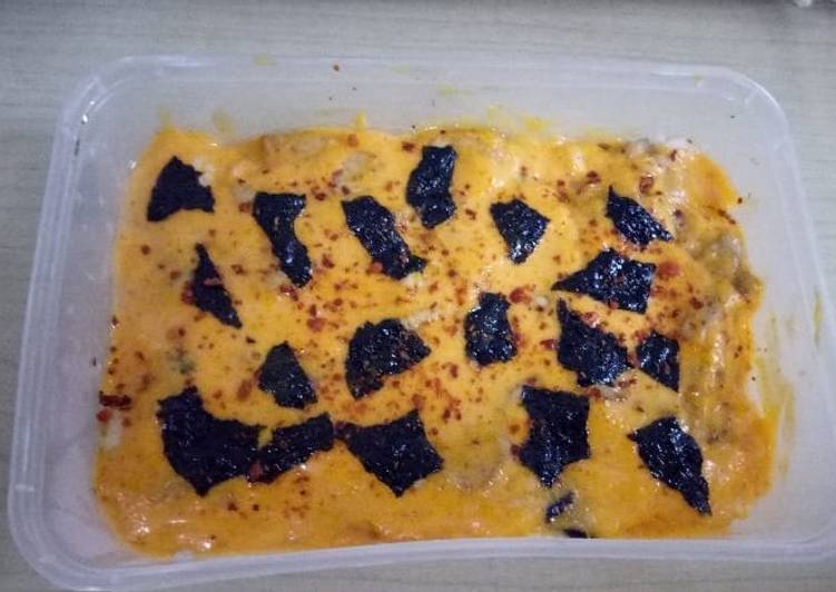 Chicken mentai rice sederhana