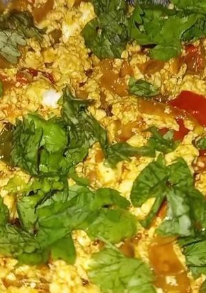 A picture of Paneer bhurji.