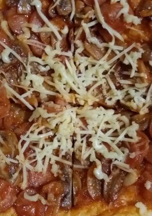 Foto resep Pizza teflon