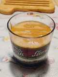 Budino di Chia con frullato di pesche