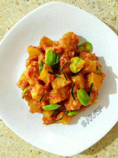 Foto resep Sambal Goreng Kentang Pete