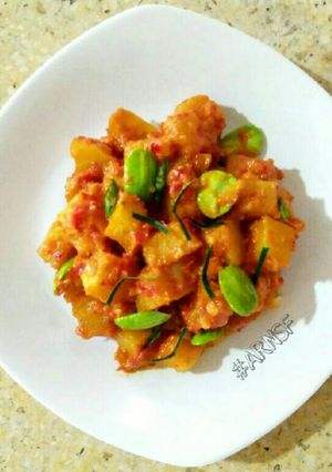 Foto resep Sambal Goreng Kentang Pete