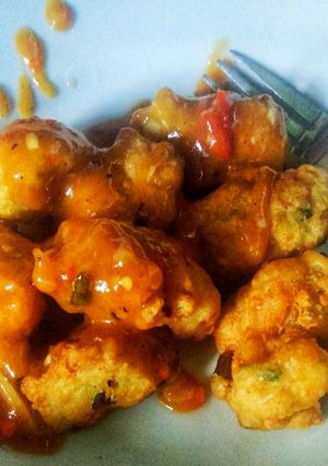 Foto resep Batagor Crispy Tahu Udang Saus Merah Pedas Manis