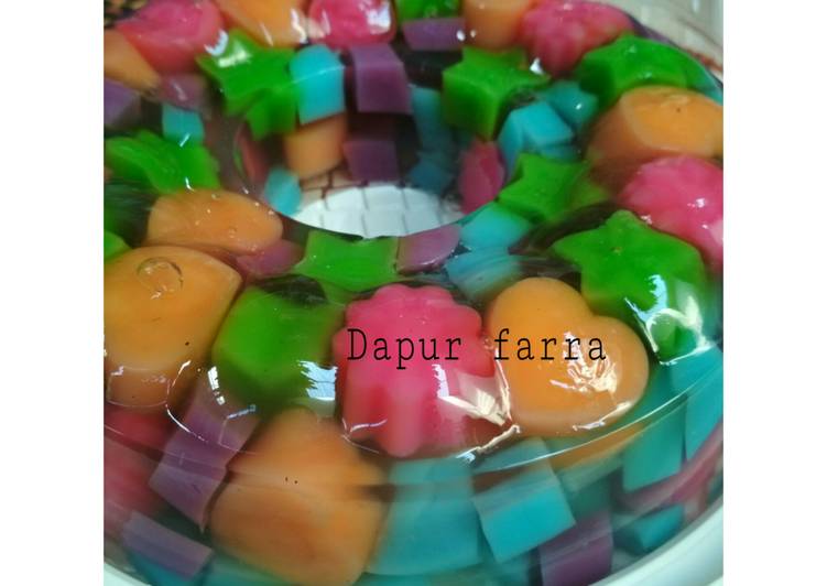 Resep Puding kaca segar, Bisa Manjain Lidah
